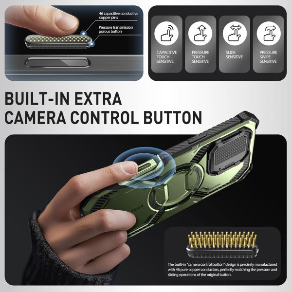 i-Blason Apple iPhone 16 Pro Max Armorbox Klf-DarkGreen