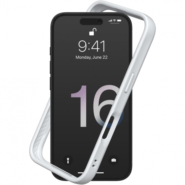 RhinoShield Apple iPhone 16 Plus CrashGuard NX Klf -Platinum Gray