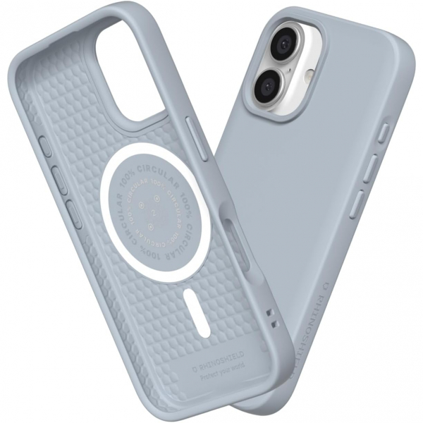 RhinoShield iPhone 16 Plus MagSafe SolidSuit Klf-Ash Grey