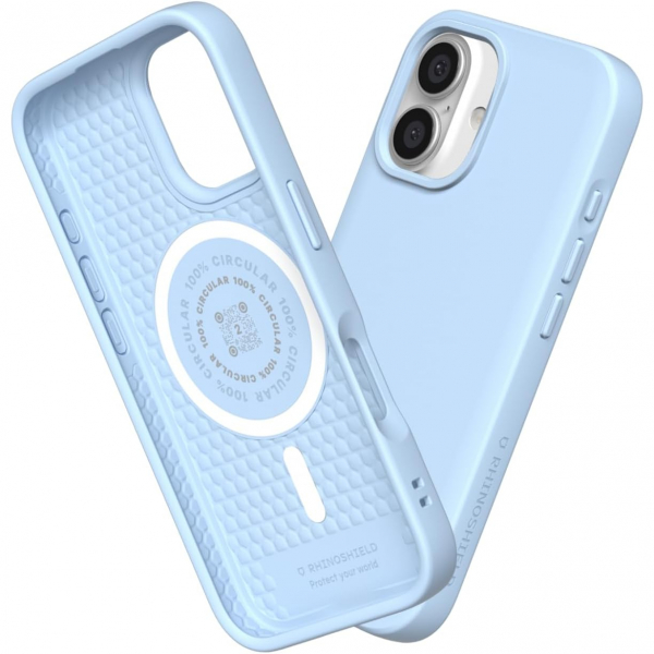 RhinoShield iPhone 16 Plus MagSafe SolidSuit Klf-Glacier Blue