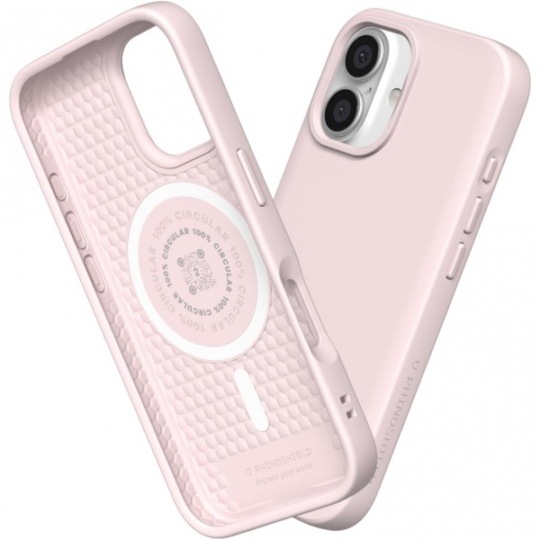 RhinoShield iPhone 16 Plus MagSafe SolidSuit Klf-Raspberry Sorbet 