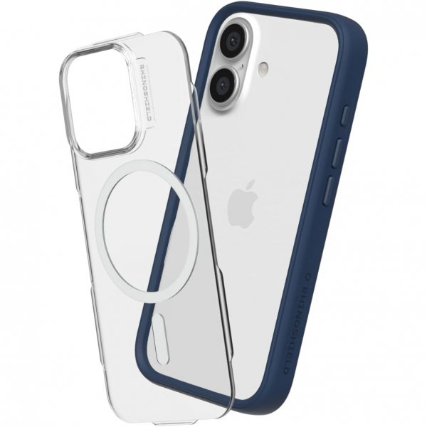 RhinoShield iPhone 16 Plus Mod NX Modular MagSafe Klf-Navy Blue