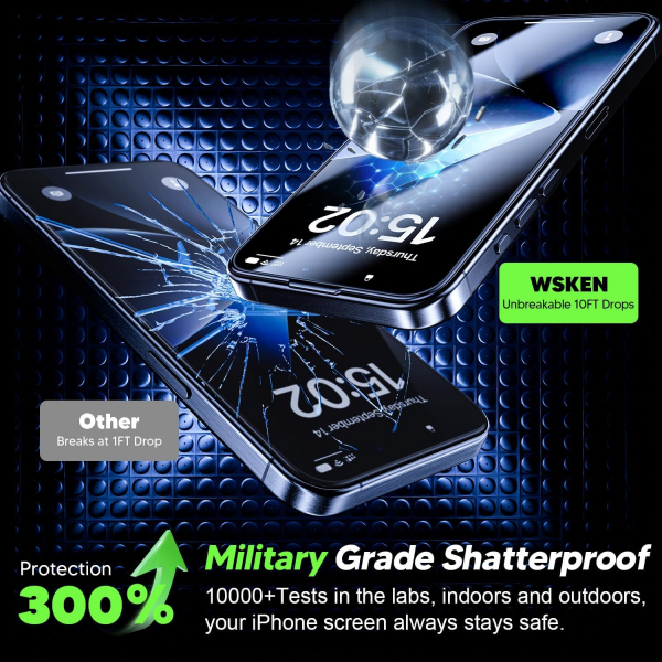 WSKEN Apple iPhone 16 Pro Max Ekran Koruyucu