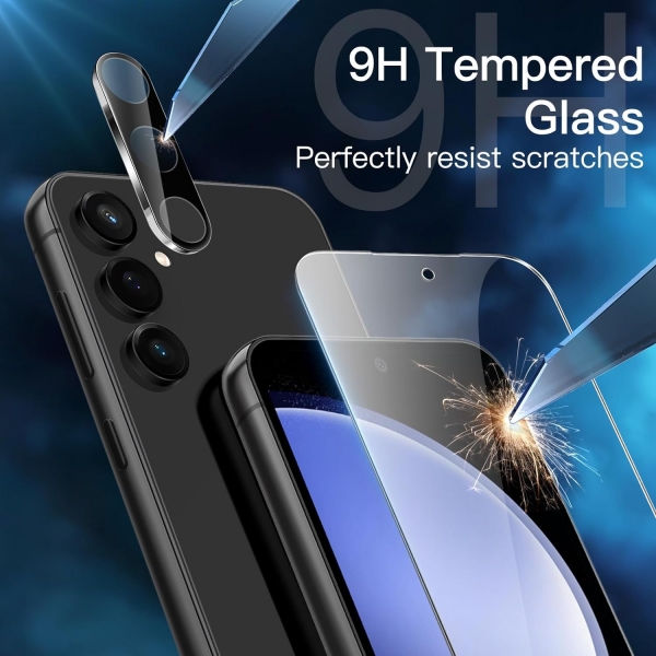 JETech Galaxy S24 FE Cam Ekran Koruyucu (2 Adet)