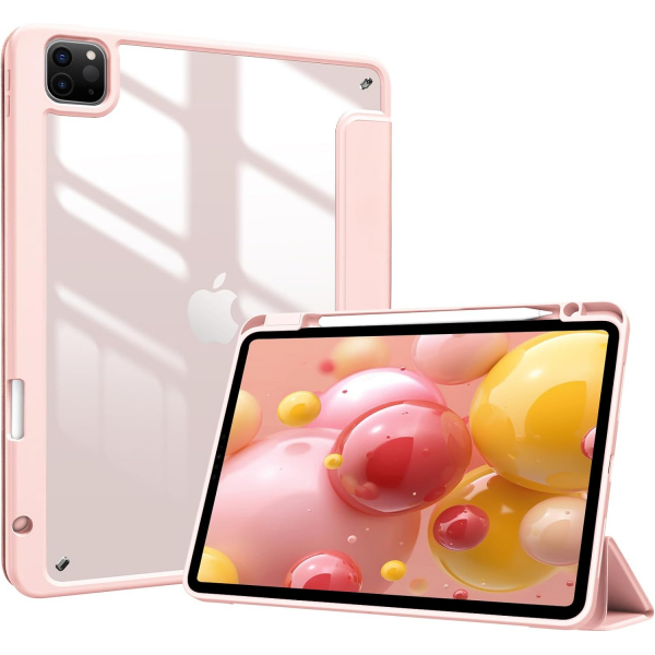 ProCase Apple iPad Pro Smart Folio Klf (12.9 in)-Pink