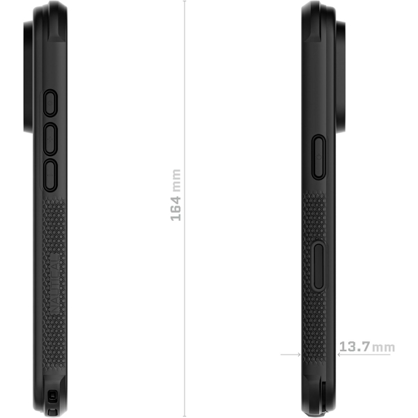 Ghostek  iPhone 16 Pro Max Su Geirmez Nautical Klf-Black