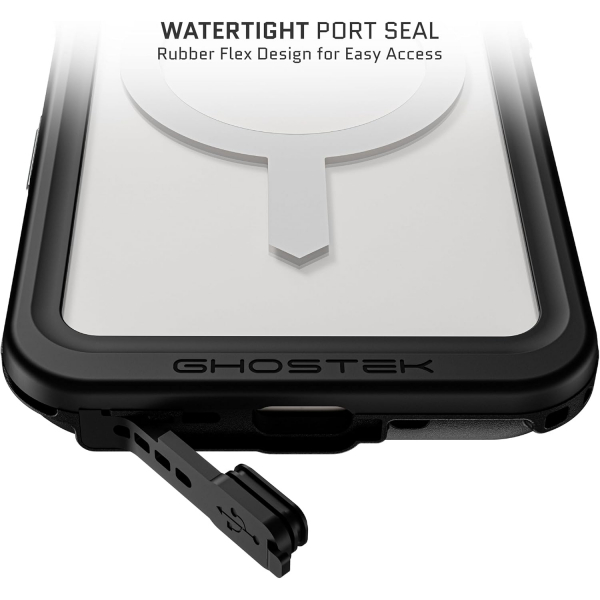 Ghostek Apple iPhone 16 Plus Su Geirmez Slim Klf -Clear