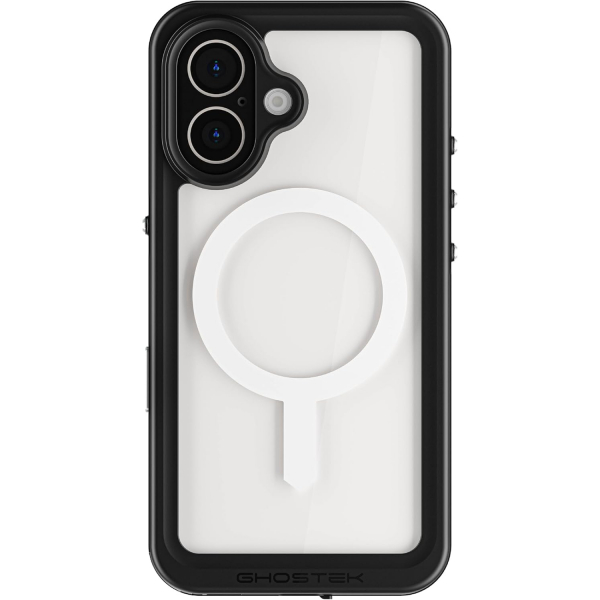 Ghostek Apple iPhone 16 Plus Su Geirmez Slim Klf -Clear