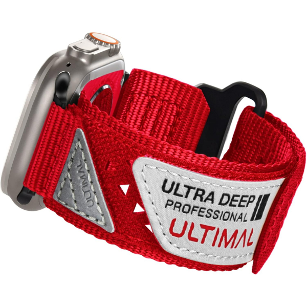 ULTIMAL Apple Watch Ultra 1/2 49mm Kay -Red