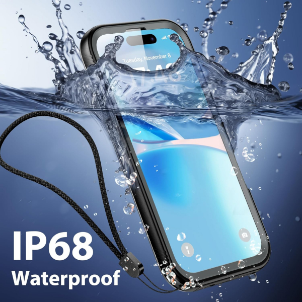 SPORTLINK iPhone 16 Pro Max Su Geirmez Clear Klf