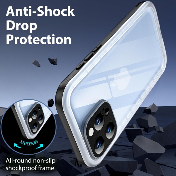SPORTLINK iPhone 16 Pro Max Su Geirmez Clear Klf