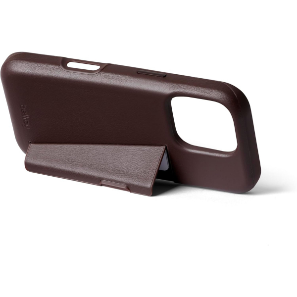 Bellroy Apple iPhone 16 Pro Czdan Deri Klf-Ganache