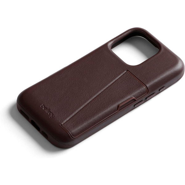 Bellroy Apple iPhone 16 Pro Czdan Deri Klf-Ganache