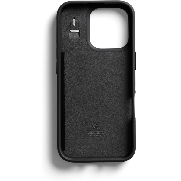Bellroy Apple iPhone 16 Pro Czdan Deri Klf-Black
