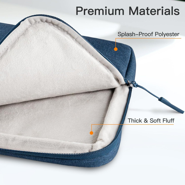 JETech MacBook Air/Pro anta (15 in)-Navy