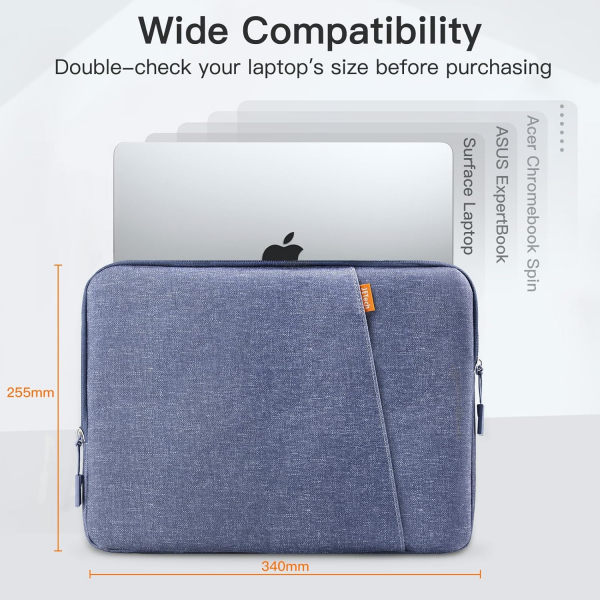 JETech MacBook Air/Pro anta (15 in)-Purple