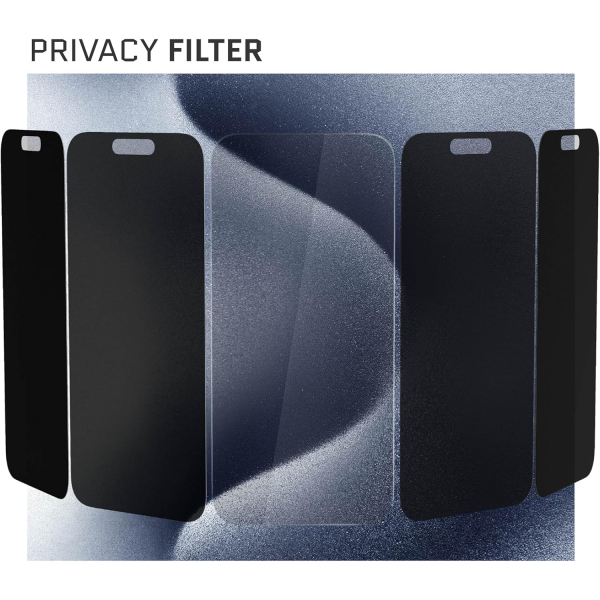 Ghostek iPhone 16 Pro Max Privacy Ekran Koruyucu(2Adet)