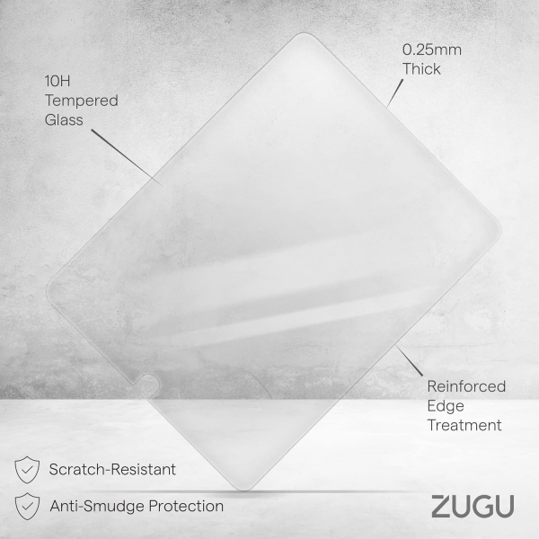 Zugu Apple iPad Mini 6 Cam Ekran Koruyucu 