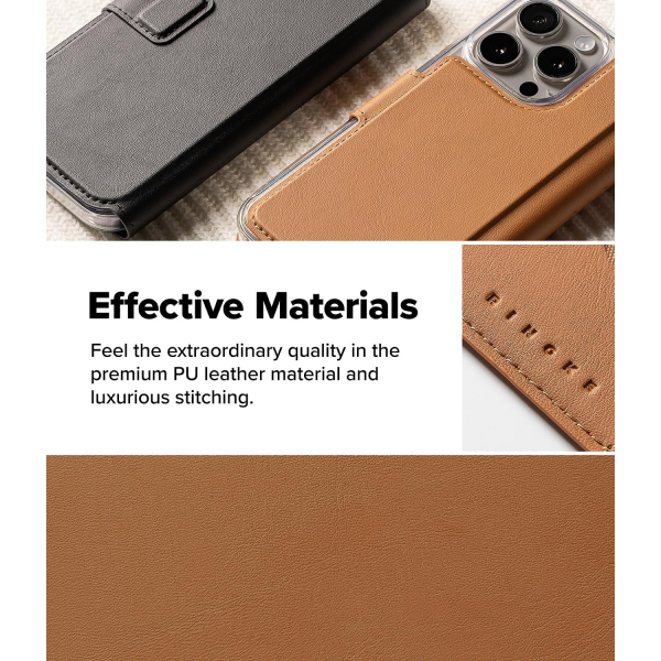 Rin gke Apple iPhone 16 Klf-Brown