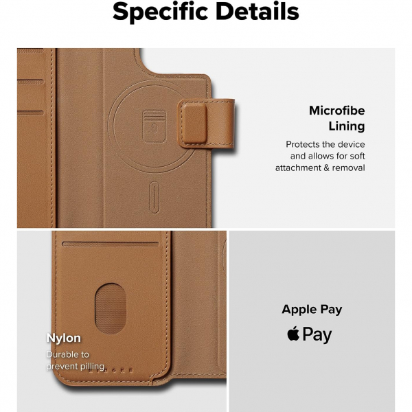 Rin gke Apple iPhone 16 Klf-Brown