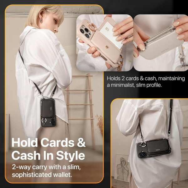 MAGEASY Apple iPhone 16 Pro Max Pouch M Klf-Starlight 