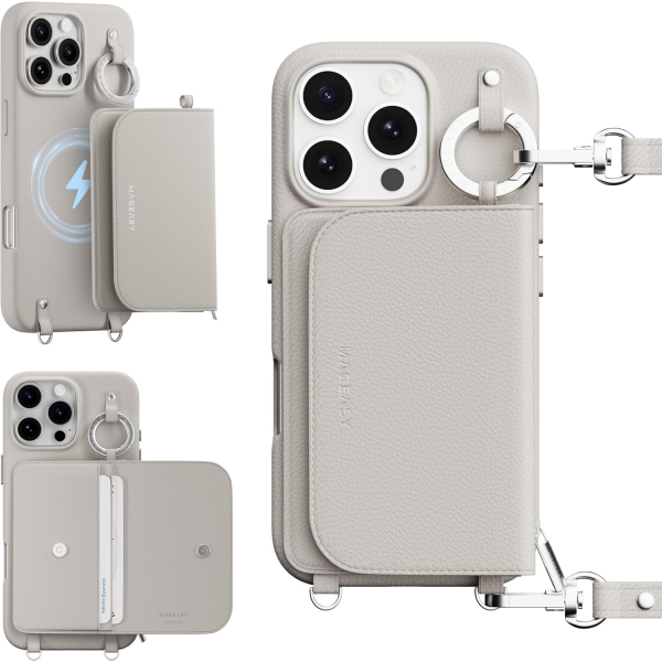 MAGEASY Apple iPhone 16 Pro Max Pouch M Klf-Starlight 