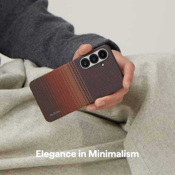 PITAKA Samsung Galaxy S25 Plus Aramid Fiber Klf -Sunset 