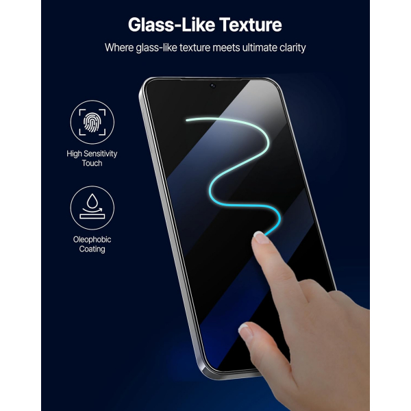 Whiestone Galaxy S25 Plus Dome Glass UV Ekran Koruyucu