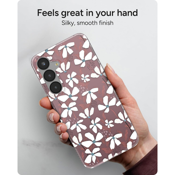 ZAGG Samsung Galaxy S25 Milan Klf-Floral Purple 