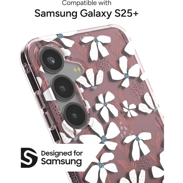ZAGG Samsung Galaxy S25 Milan Klf-Floral Purple 