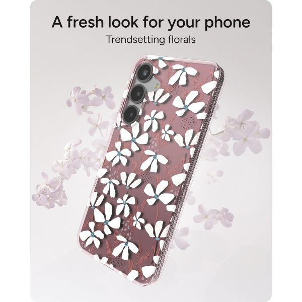 ZAGG Samsung Galaxy S25 Milan Klf-Floral Purple 