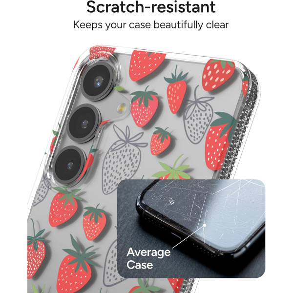 ZAGG Samsung Galaxy S25 Milan Klf-Strawberries 
