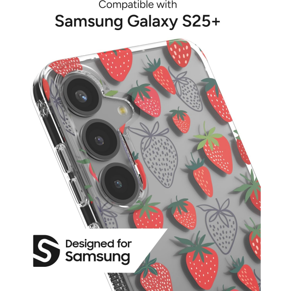 ZAGG Samsung Galaxy S25 Milan Klf-Strawberries 
