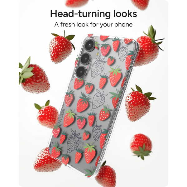 ZAGG Samsung Galaxy S25 Milan Klf-Strawberries 