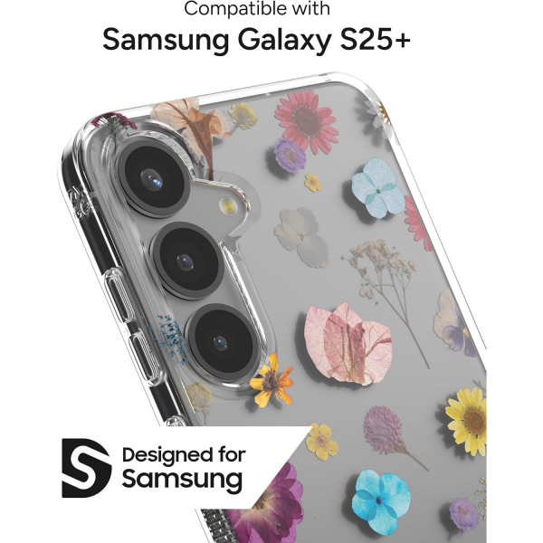 ZAGG Samsung Galaxy S25 Milan Klf-Floral Pink 