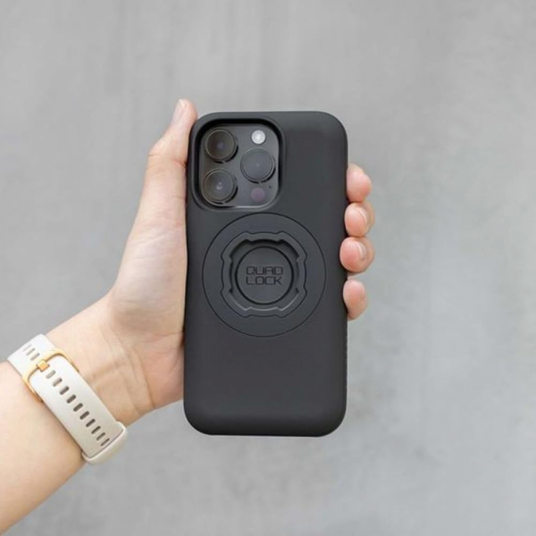 Quad Lock iPhone 13 Mini Titreimli MAG Gidon Seti