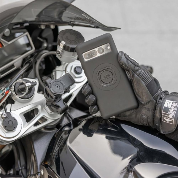 Quad Lock iPhone 14 Titreimli MAG atal Sap Set