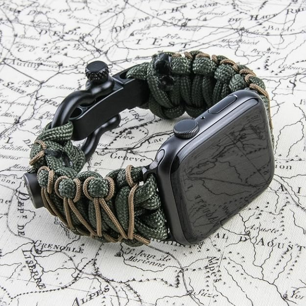 KORDIZ Apple Watch Ultra 1/2.Nesil Survivor Pro Kay-Green Coyote