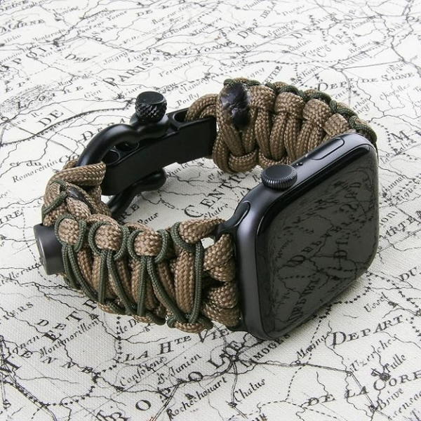 KORDIZ Apple Watch Ultra 1/2.Nesil Survivor Pro Kay-Coyote Green