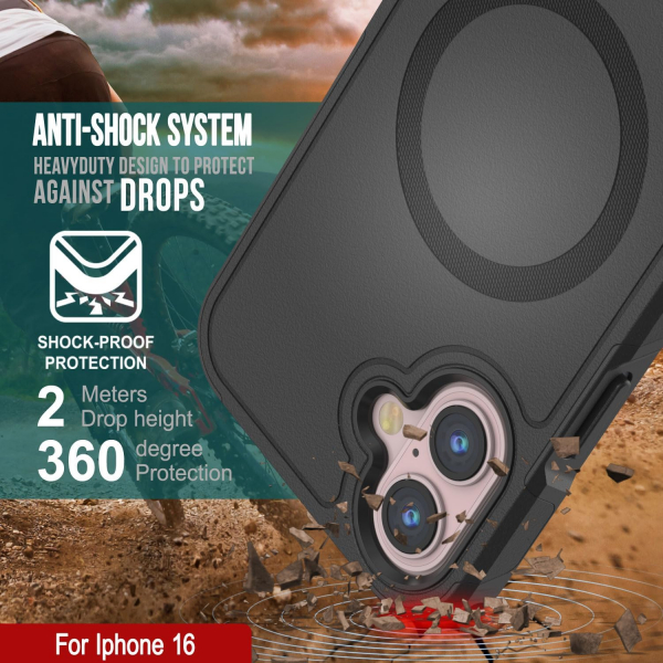 Punkcase Apple iPhone 16 Plus Spartan 2.0 Klf 