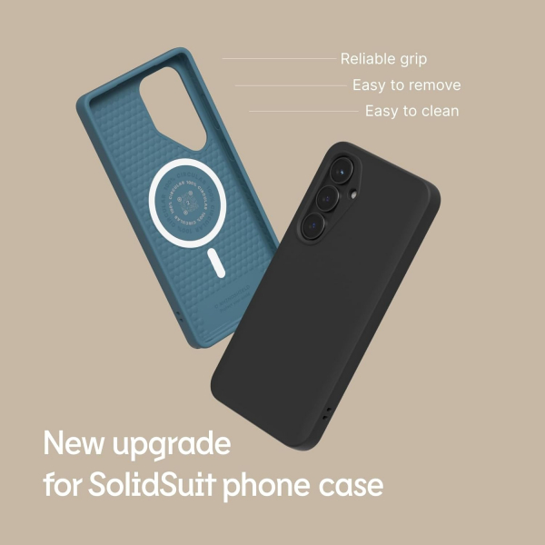 RhinoShield Galaxy S25 Plus SolidSuit MagSafe Klf -Ocean Blue 