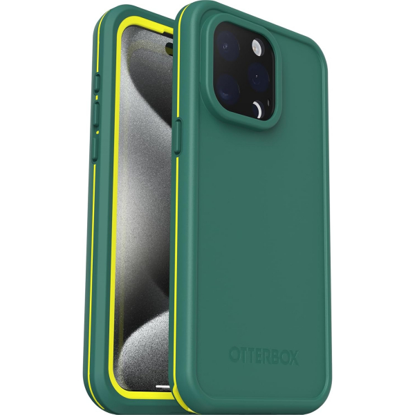 OtterBox iPhone 15 Pro FRE Su Geirmez Klf-Green
