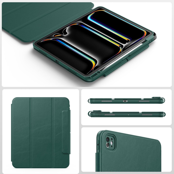 SPARIN iPad Air M3/M2 Hybrid Klf (13 in)-Midnight Green
