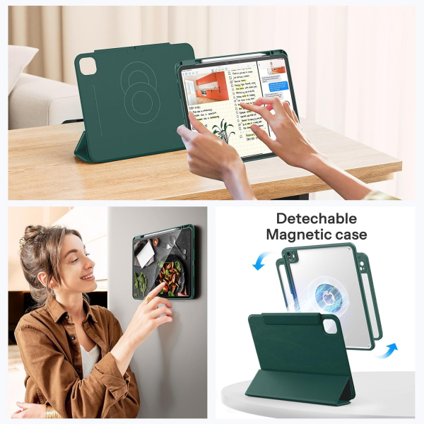 SPARIN iPad Air M3/M2 Hybrid Klf (13 in)-Midnight Green