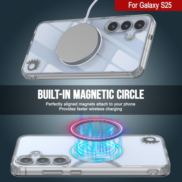 PunkCase Samsung Galaxy S25 Plus ClearMag Klf