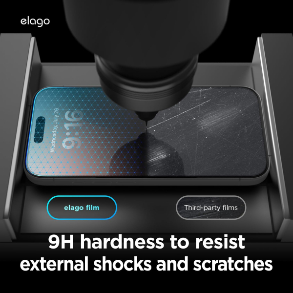 elago Apple iPhone 16 Pro Ekran Koruyucu