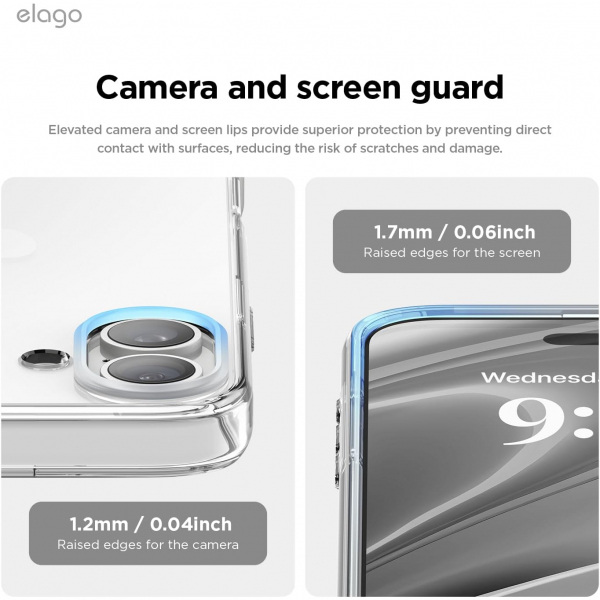 elago Apple iPhone 16 Plus effaf Klf
