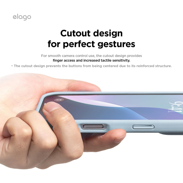 elago Apple iPhone 16 Plus Manyetik Klf-Light Blue