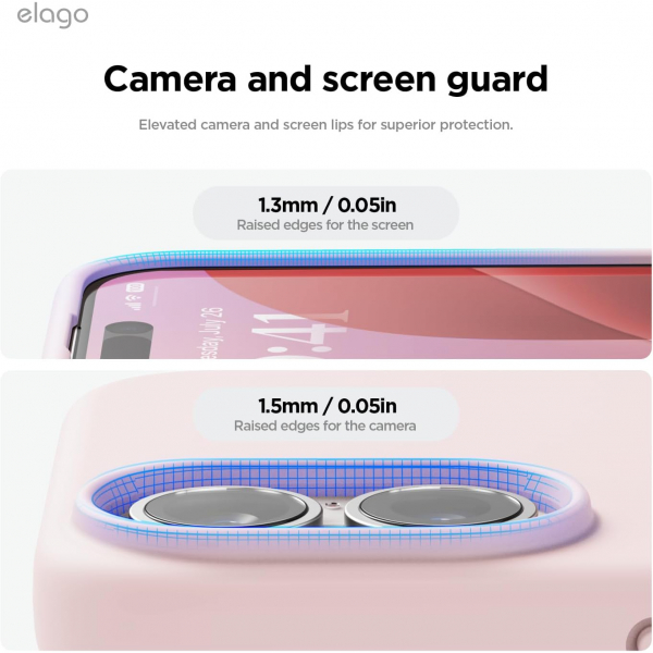 elago Apple iPhone 16 Plus Manyetik Klf-Lovely Pink