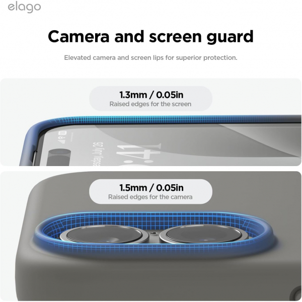 elago Apple iPhone 16 Plus Manyetik Klf-Medium Gray